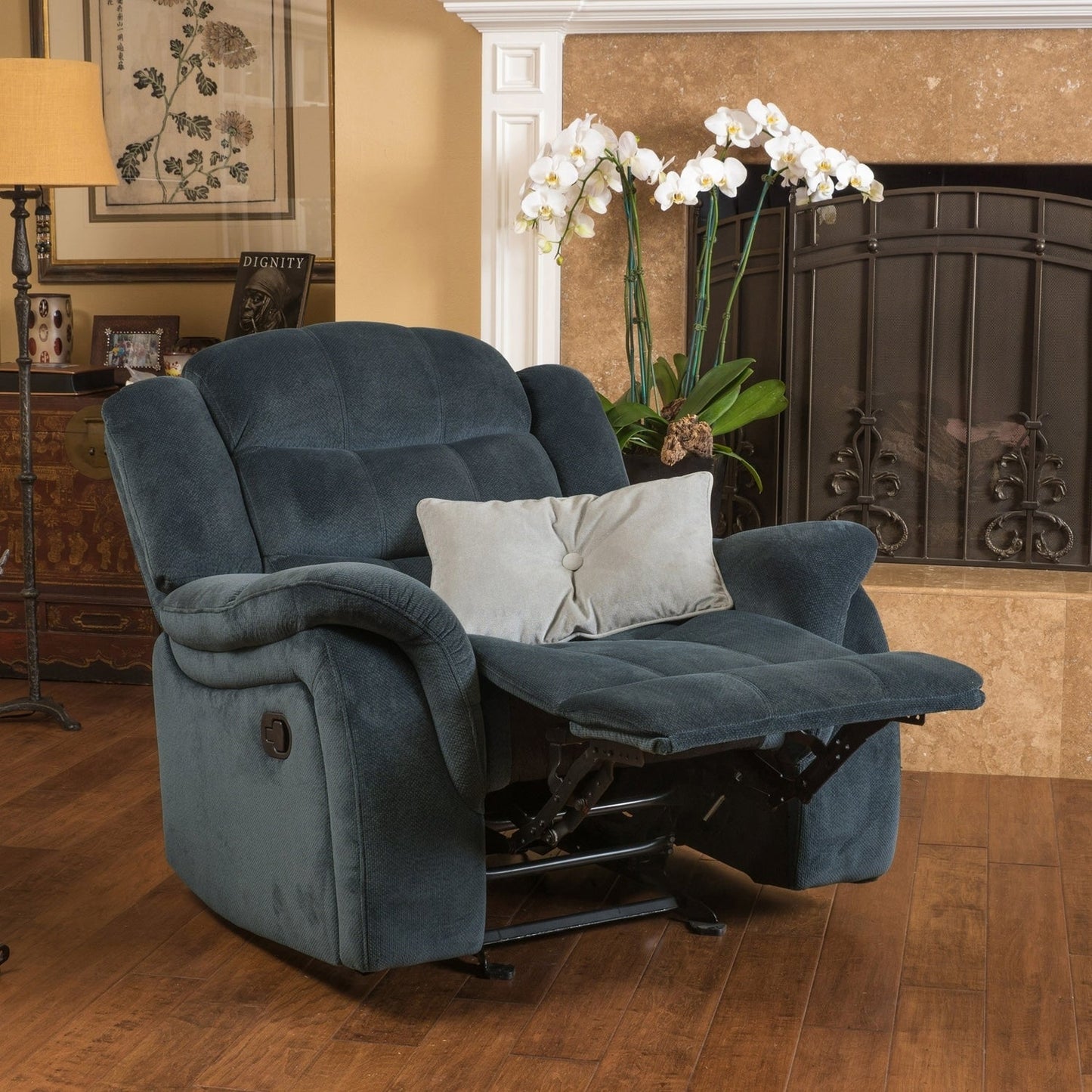 Fauteuil inclinable surdimensionné et luxueux pour une relaxation ultime