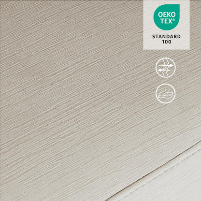 Fauteuil inclinable électrique sans accoudoirs à double moteur MCombo surdimensionné, modèle Zeroarms, idéal pour le salon, tissu PR607