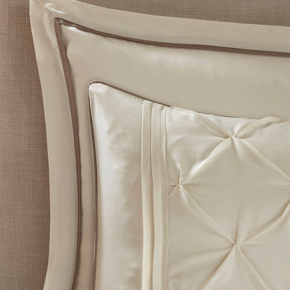 Ensemble de literie Madison Park Essentials Loretta 24 pièces avec rideaux et draps