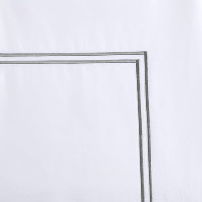 Parure de lit Madison Park Signature, collection de luxe, 500 fils au pouce carré, 100 % satin de coton brodé