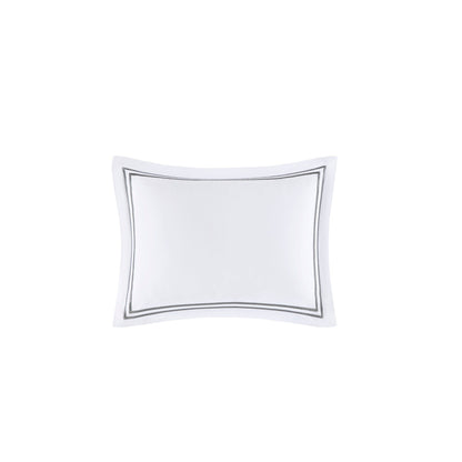 Parure de lit Madison Park Signature, collection de luxe, 500 fils au pouce carré, 100 % satin de coton brodé