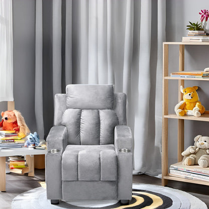 Fauteuil magique pour super-héros et princesses, fauteuil inclinable super deluxe pour enfants avec repose-pieds, appui-tête et 2 porte-gobelets