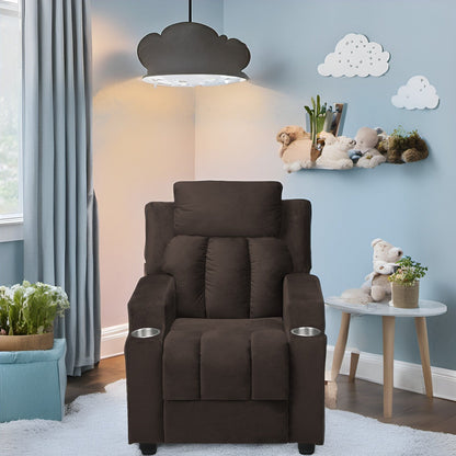 Fauteuil magique pour super-héros et princesses, fauteuil inclinable super deluxe pour enfants avec repose-pieds, appui-tête et 2 porte-gobelets