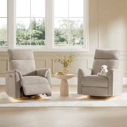 Fauteuil inclinable pivotant électrique Maire avec veilleuse