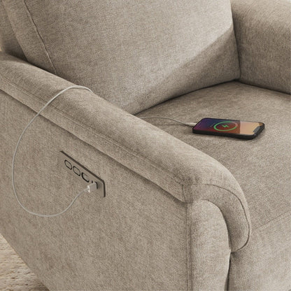 Fauteuil inclinable pivotant électrique Maire avec veilleuse