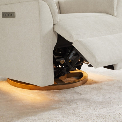 Fauteuil inclinable pivotant électrique Maire avec veilleuse