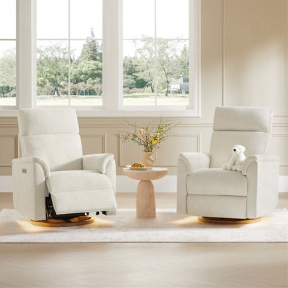 Fauteuil inclinable pivotant électrique Maire avec veilleuse