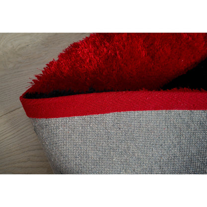 Tapis Mateos Shag à motif abstrait