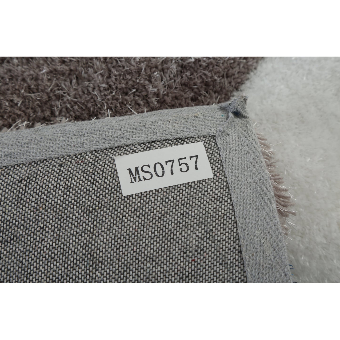 Tapis Mateos Shag à motif abstrait