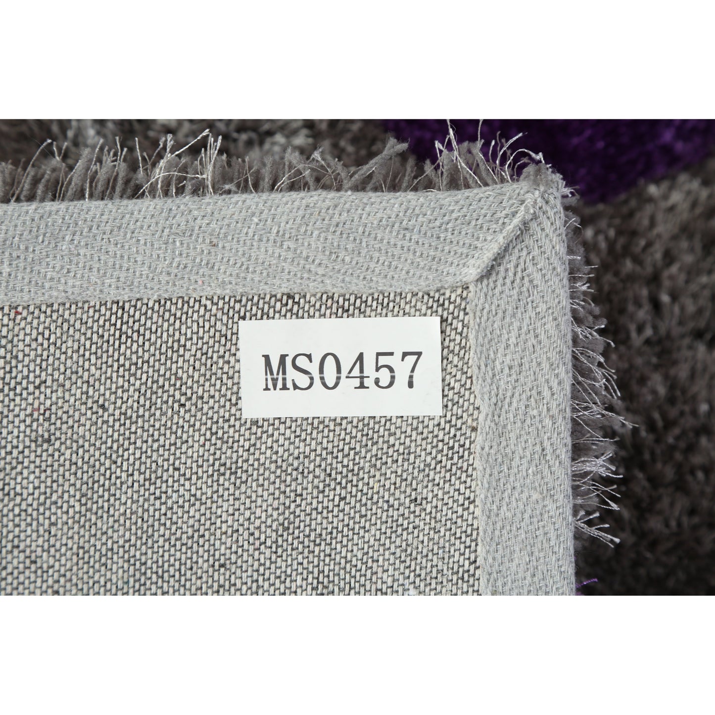 Tapis Mateos Shag à motif abstrait