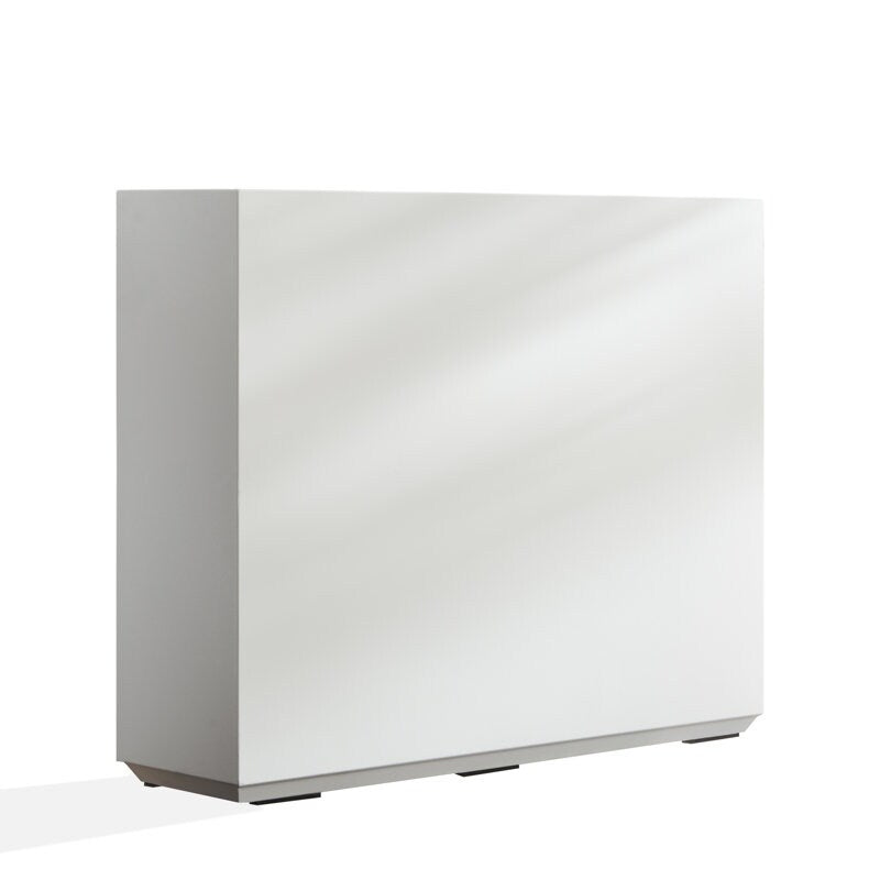 Jardinière métallique robuste pour plantes d'extérieur, 38 x 10 x 30 pouces (96,5 x 25,5 x 76 cm) avec séparateur en métal - 38 x 30 x 10