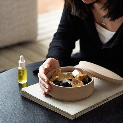 Coffret diffuseur de cristaux Stardust Series avec cristaux parfumés et huile essentielle