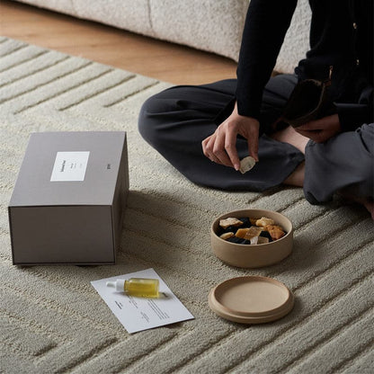 Coffret diffuseur de cristaux Stardust Series avec cristaux parfumés et huile essentielle