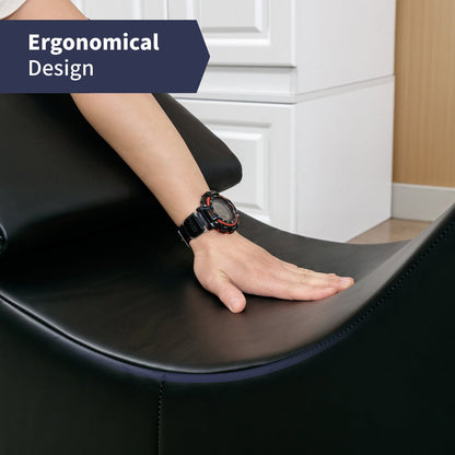 Chaise longue de yoga d'intérieur Mixoy, chaise longue de yoga incurvée pour adultes, idéale pour les étirements, l'exercice et la relaxation.