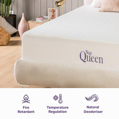 Matelas NapQueen Elizabeth 10 en mousse à mémoire de forme et gel rafraîchissant