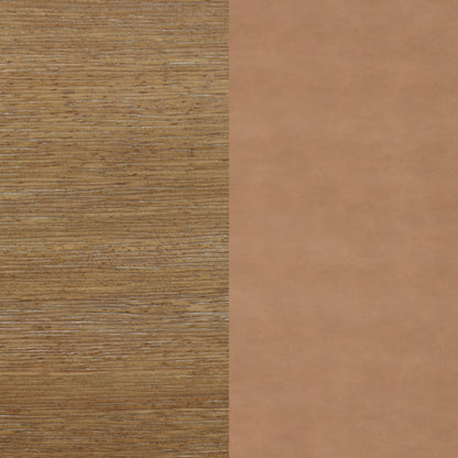 Tabouret de bar moderne Gracie, chaise rembourrée en tissu bouclé et pieds en bois brossé