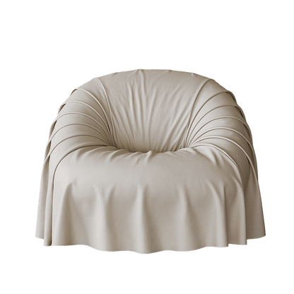 Fauteuil Nestlé Drapé