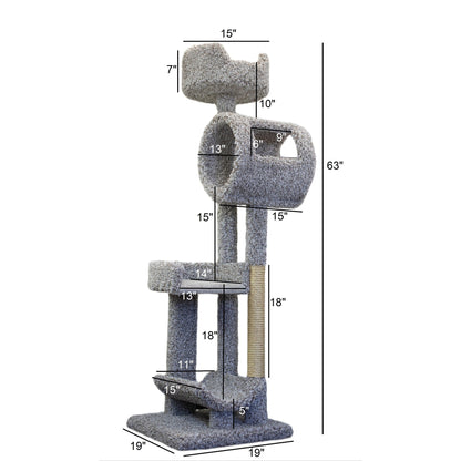 Nouveaux condos pour chats Tour à chats décalée