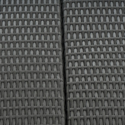 Ensemble de canapés d'angle en résine tressée Newton, résistant aux intempéries, par Christopher Knight Home