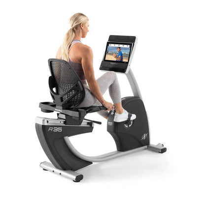 NordicTrack Commercial Series R35 ; vélo d'exercice couché compatible iFIT avec écran tactile de 14 pouces