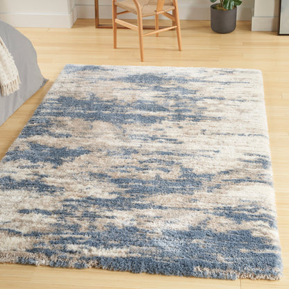 Tapis Nourison Luxueux Shag Abstrait Glamour à poils ultra-doux
