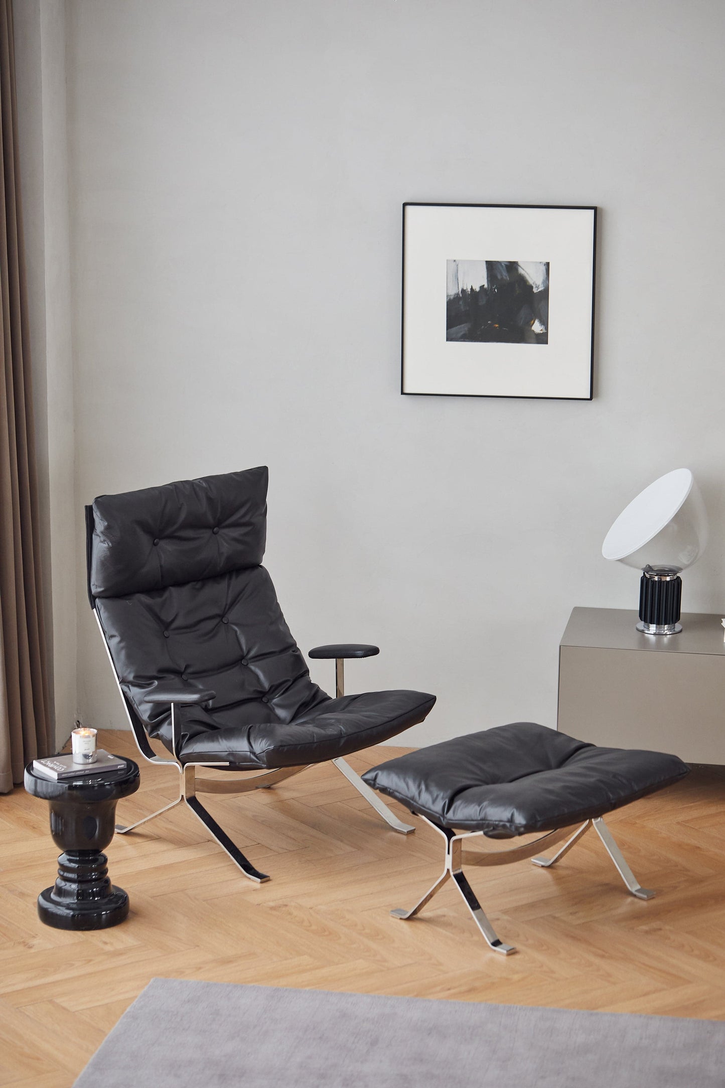 Fauteuil Omelette à dossier haut