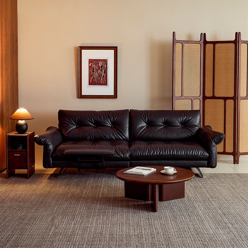 Canapé Omelette avec repose-jambes réglable