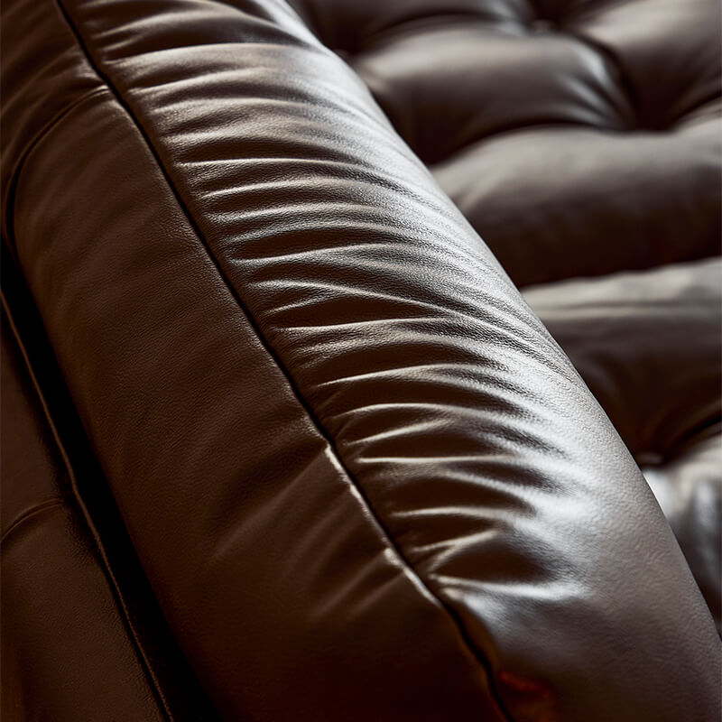 Canapé Omelette avec repose-jambes réglable