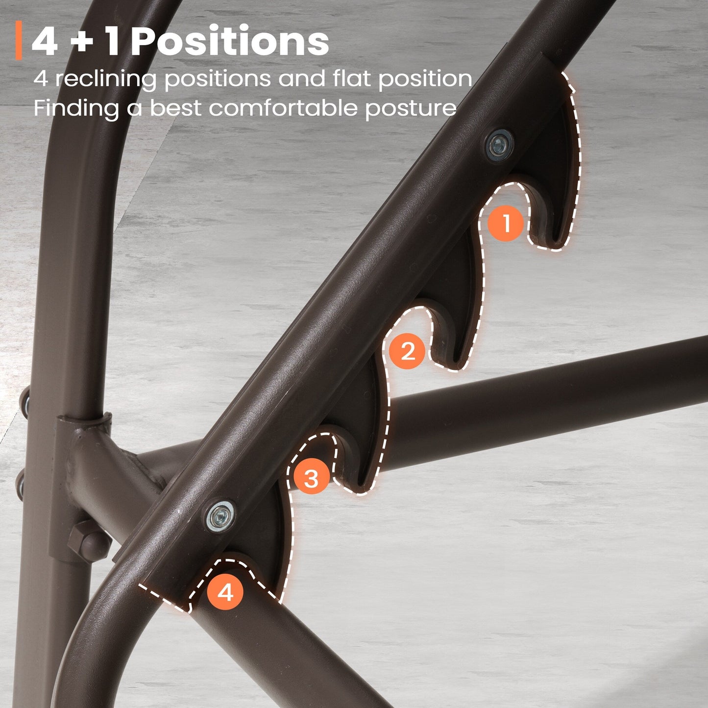 Chaise longue d'extérieur réglable avec coussin, idéale pour la plage et la piscine