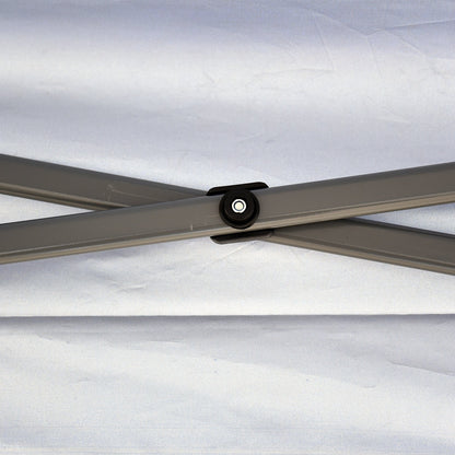 Auvent pliable robuste Outsunny avec structure solide, toit anti-UV et sac de transport pour terrasse, jardin, plage, etc.