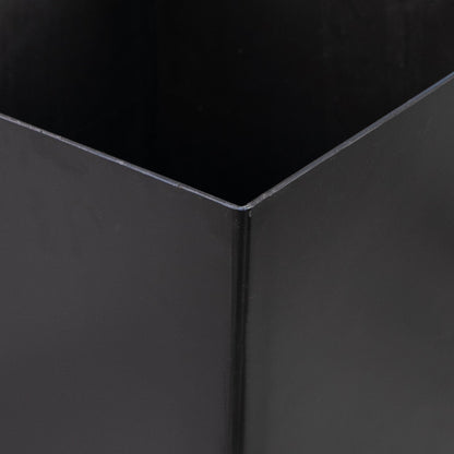 Ensemble de 3 pots de fleurs en plastique Outsunny de 71 cm de haut, grands pots de jardin en plastique pour l'intérieur et l'extérieur, pour l'entrée, la terrasse et le jardin.