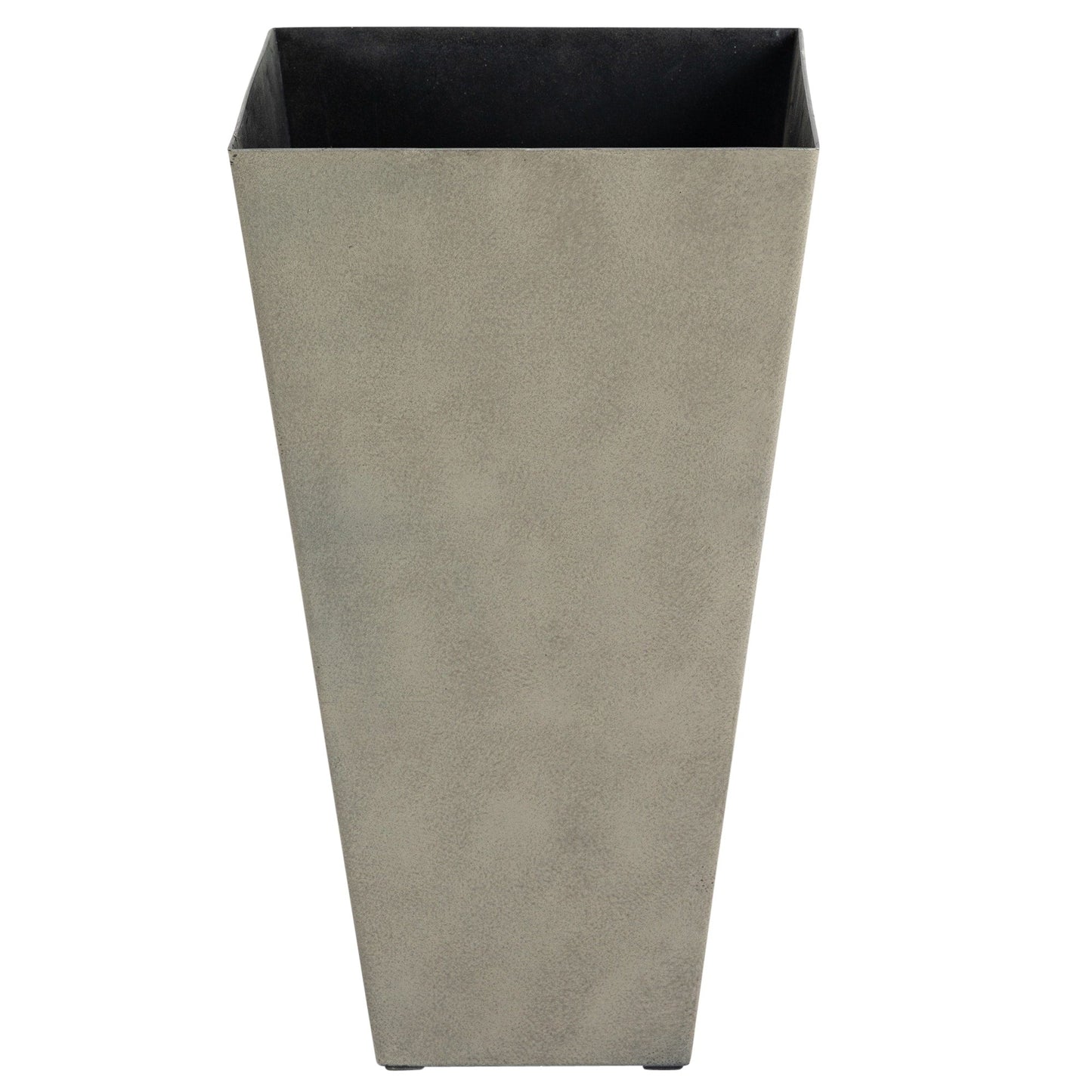 Ensemble de 3 pots de fleurs en plastique Outsunny de 71 cm de haut, grands pots de jardin en plastique pour l'intérieur et l'extérieur, pour l'entrée, la terrasse et le jardin.