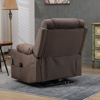 Fauteuil inclinable électrique surdimensionné, fauteuil releveur électrique pour personnes âgées, 400 lbs.