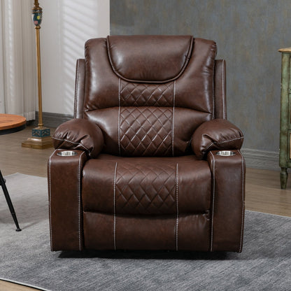 Fauteuil inclinable électrique surdimensionné, fauteuil releveur électrique pour personnes âgées, 400 lbs.