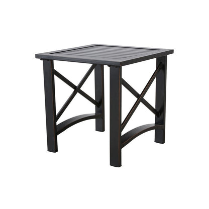 Ensemble de salon de jardin 4 places avec coussins, 6 pièces, PATIO FESTIVAL