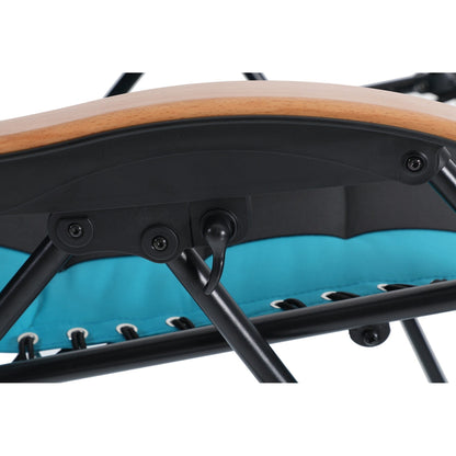 Fauteuil lounge XL surdimensionné rembourré zéro gravité avec accoudoirs plus larges, inclinable et porte-gobelet - Non disponible