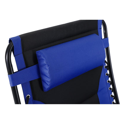 Fauteuil lounge XL surdimensionné rembourré zéro gravité avec accoudoirs plus larges, inclinable et porte-gobelet - Non disponible