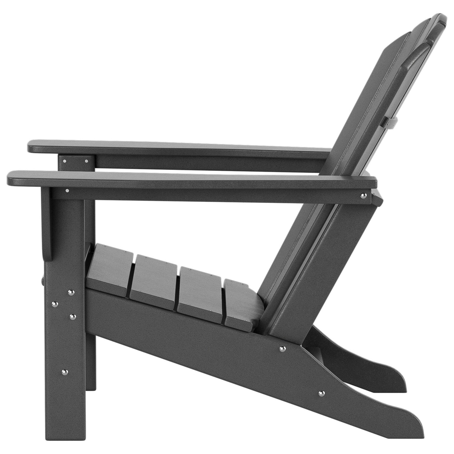 Chaises Adirondack de patio Polytrends Altura Outdoor écologiques et résistantes aux intempéries (ensemble de 2)