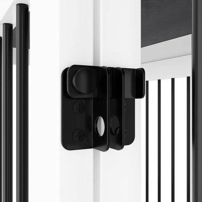 Cage pour chien élégante et robuste avec renfort en tubes de fer