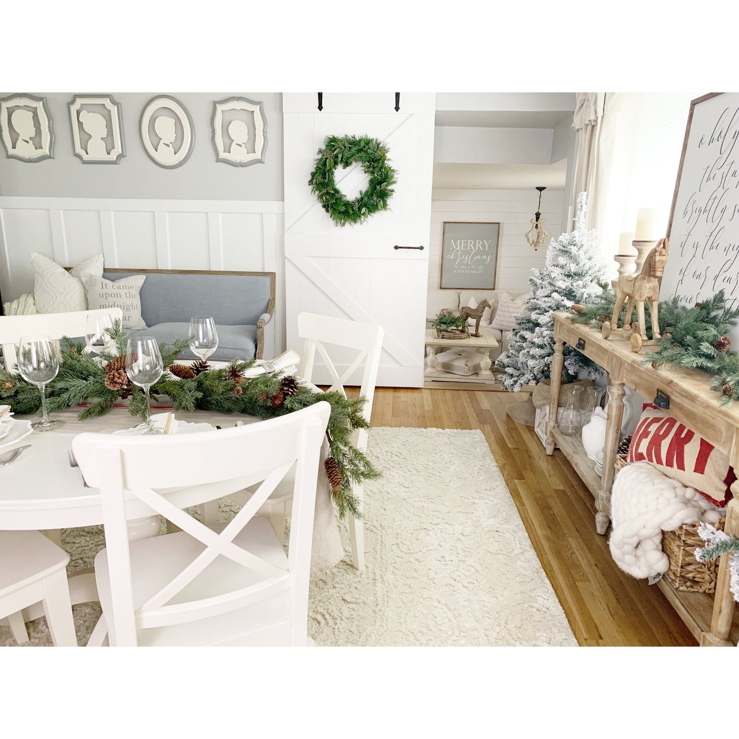 Assiette plate blanche Red Vanilla Pinpoint 11 (Lot de 6)