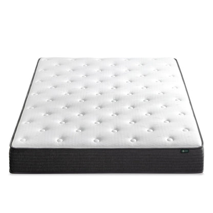 Matelas hybride à ressorts ensachés Priage by ZINUS de 20 cm (8 pouces) pour un confort optimal
