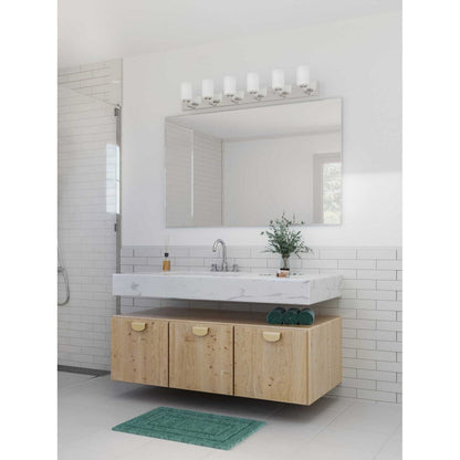 Applique murale Progress Lighting P300421 Merry à 6 lumières de 6 pouces de large