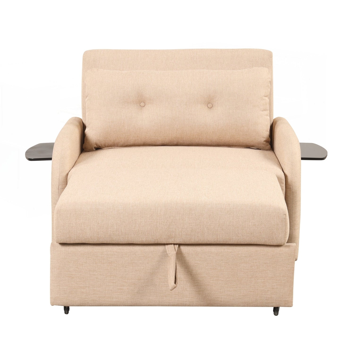 Canapé-lit gigogne 3 en 1 avec 2 tables d'appoint