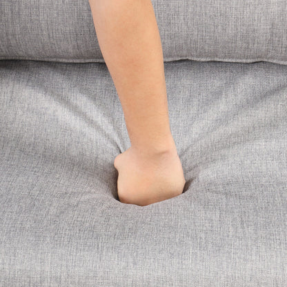 Canapé-lit gigogne 3 en 1 avec 2 tables d'appoint