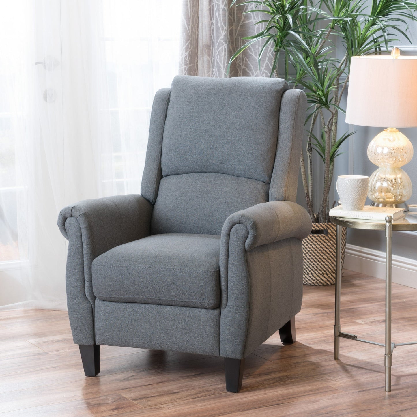 Fauteuil inclinable Roomfitters Ultimate Comfort en cuir PU avec dossier inclinable, fauteuil inclinable luxueux pour salon ou chambre à coucher