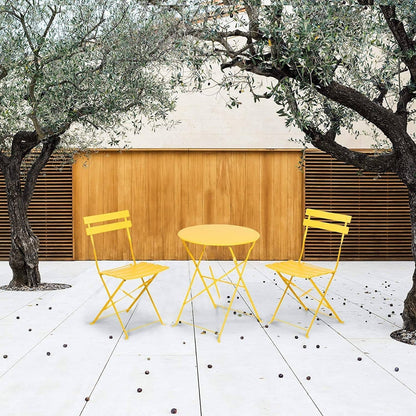 Ensemble bistro rond pour 2 personnes - 23,6 cm de long