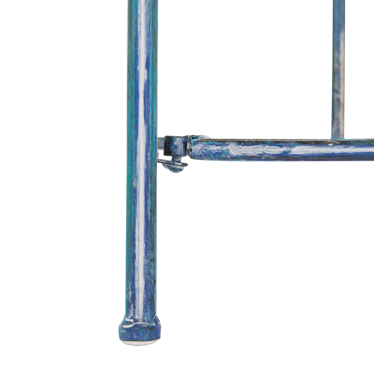 Étagère de boulangerie d'extérieur à 4 niveaux en fer forgé de style victorien SAFAVIEH Bryn - 63,5 cm L x 38 cm P x 160 cm H