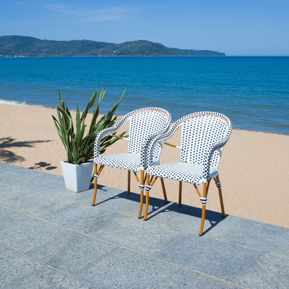 Fauteuil Doreth de SAFAVIEH (lot de 2) - 23 cm (L) x 36 cm (P) x 25 cm (H)