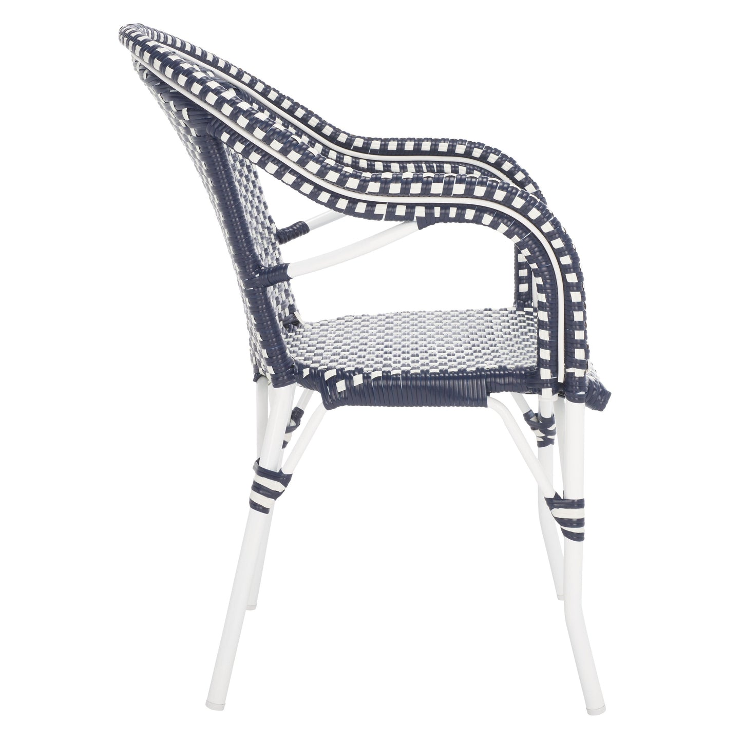 Fauteuil Doreth de SAFAVIEH (lot de 2) - 23 cm (L) x 36 cm (P) x 25 cm (H)