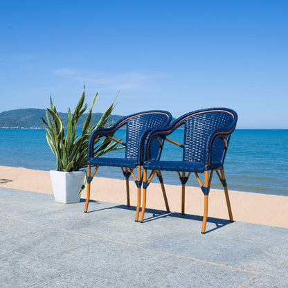 Fauteuil Doreth de SAFAVIEH (lot de 2) - 23 cm (L) x 36 cm (P) x 25 cm (H)